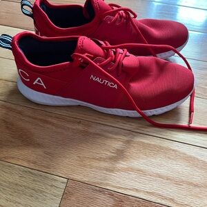 Nautica Red Athletic Sneakers